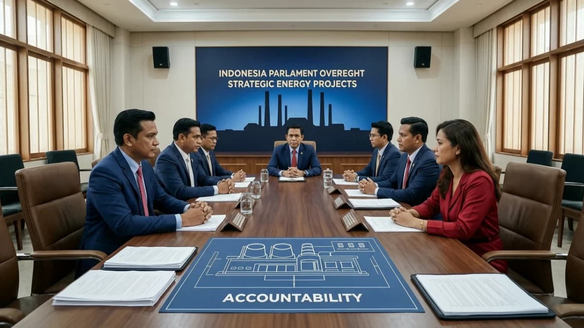 Ilustrasi editorial: DPR Dorong Pengawasan Proyek Energi Strategis agar Tidak Membebani Fiskal