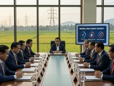 Ilustrasi editorial: Pemerintah Perkuat Agenda Kemandirian Pangan dan Energi di Tengah Ketidakpastian Global